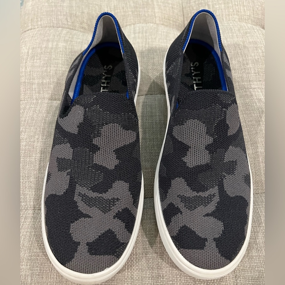 Rothy’s Camo Slip-On Sneakers Size 7.5